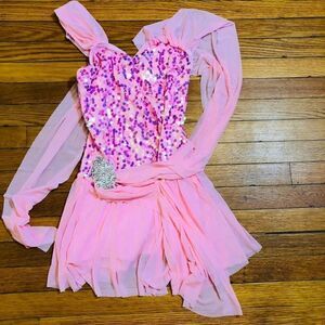 WEISSMAN Wonens Dance Costume Small Adult Dress